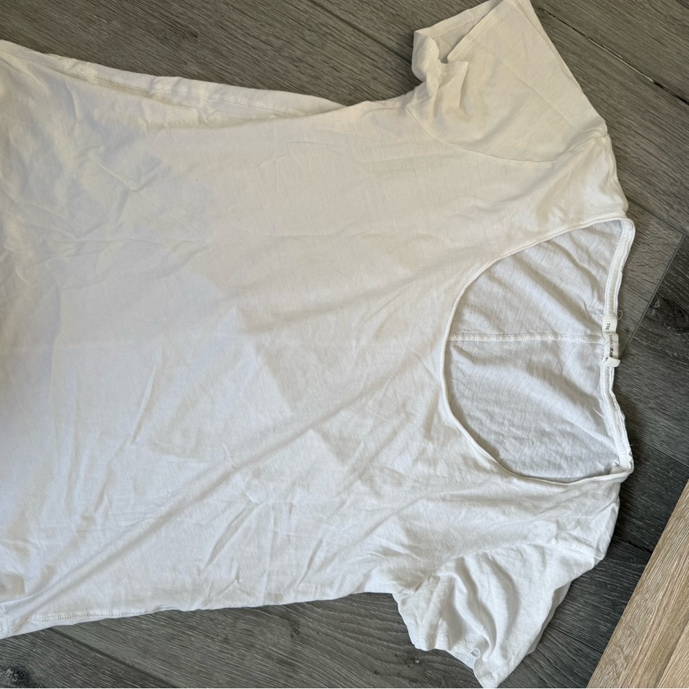 rag & bone White Short Sleeve Tee